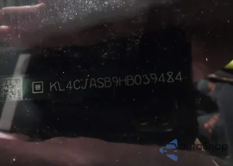 2017 Buick Encore Preferred from USA, damaged, VIN KL4CJASB9HB039484